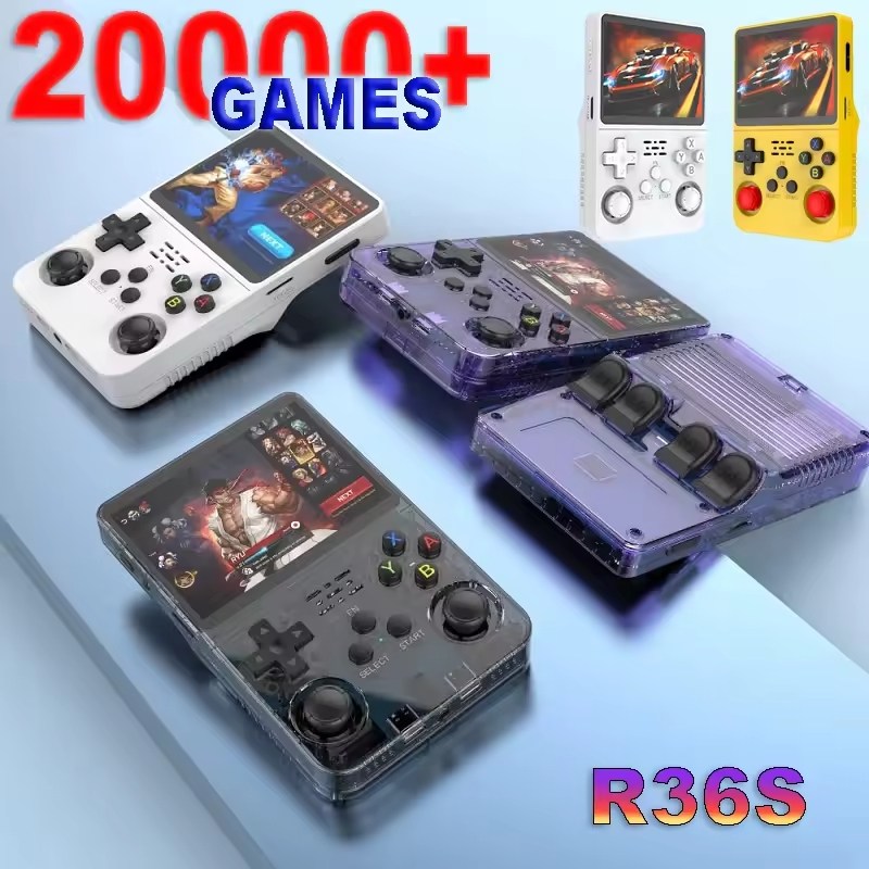 Console R36S - Vue détaillée